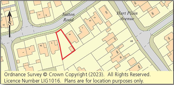 Lot: 22 - FREEHOLD LAND WITH PLANNING -